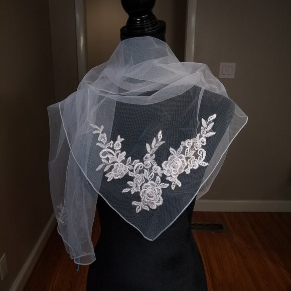 NWT! CLEARANCE! 6 ft Wedding Sash/Scarf/Wrap - Picture 2 of 6
